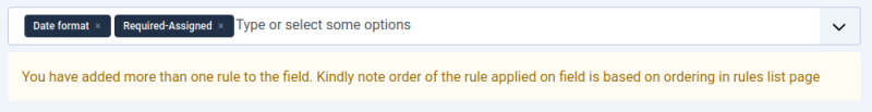 RO CSVI 9.12.0 Template field Rules Notice