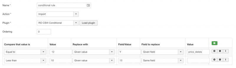 Replace a field with the value of another field using a rule