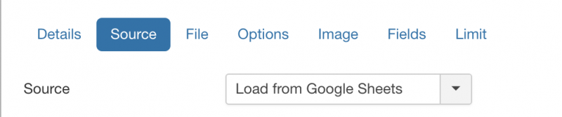 Setting up Google Sheets Import using RO CSVI