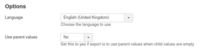 VirtueMart Product Export Parent Values