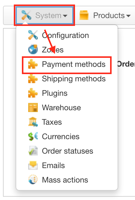 HikaShop Payment Methods