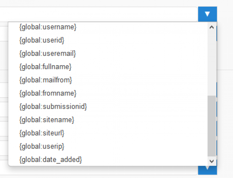 RO Payments using RSForms! Pro placeholders