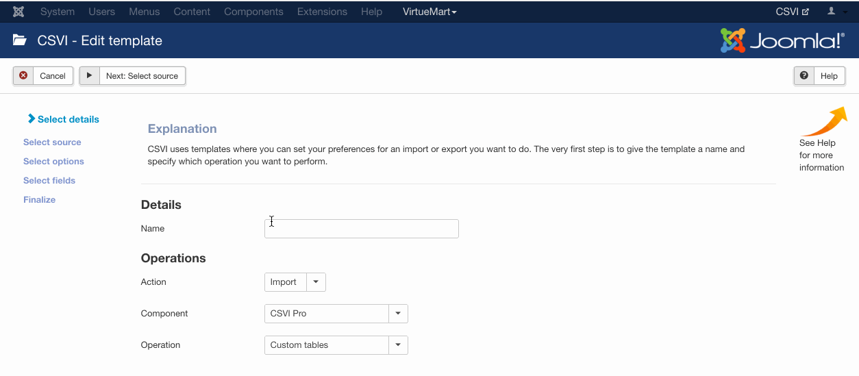 Joomla Custom Fields Import